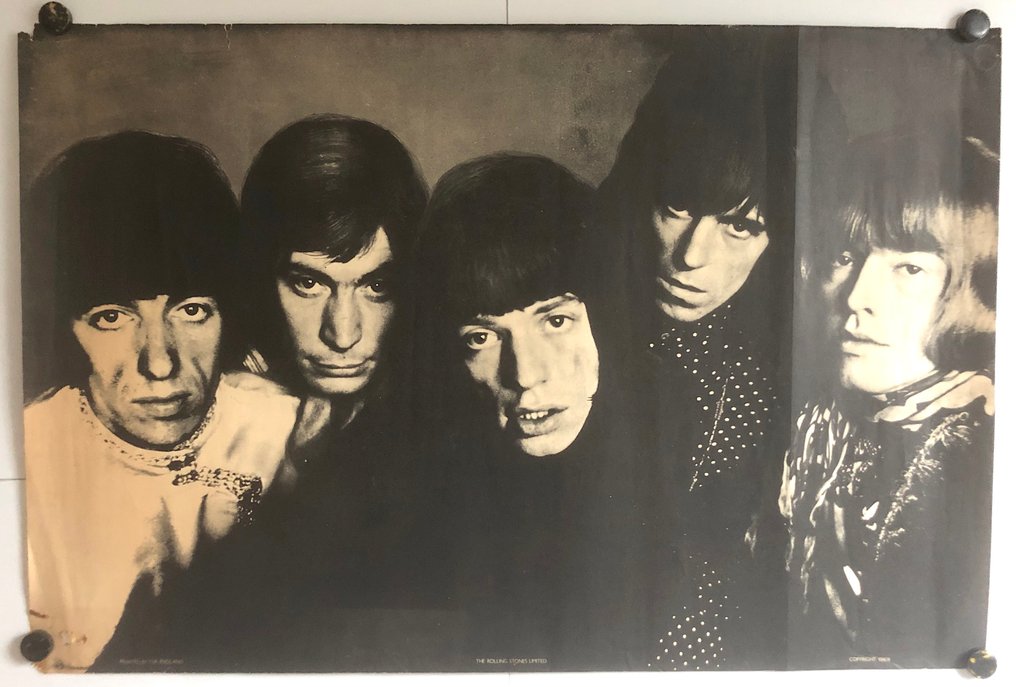 aucun - The Rolling Stones – Affiche promo originale - 1969 #1.0