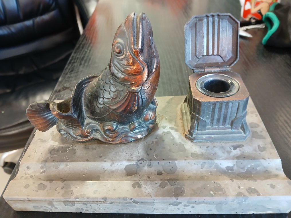 Tintero - Cobre, Mármol #2.1