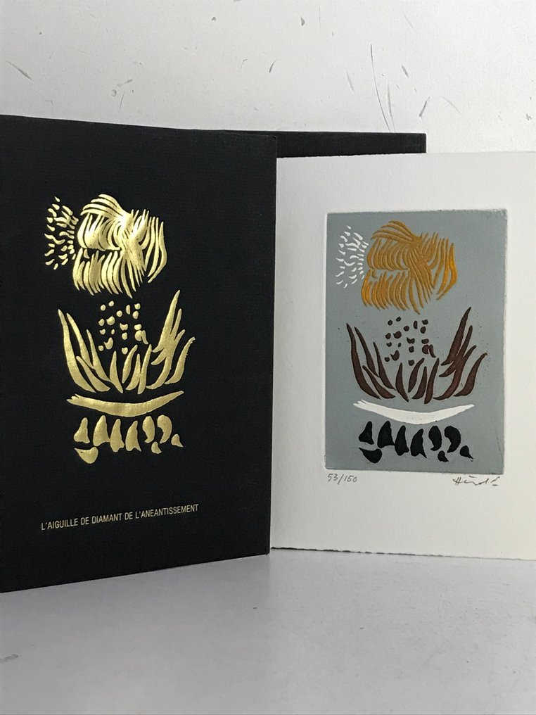 Signé; Jacques Hérold / Michel Bulteau - L’Aiguille de diamant de l’anéantissement  [1/150 avec une eau-forte originale] - 1980 #1.0