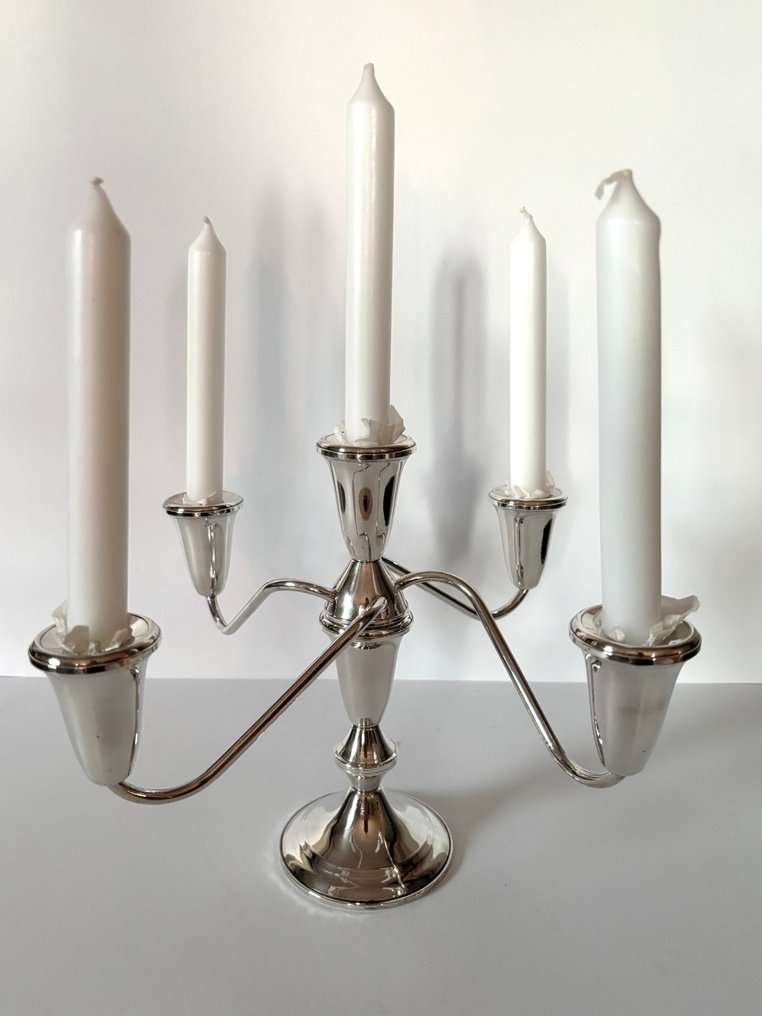 Duchin creation - Kerzenhalter - Silber - Silber-Leuchter Duchin #1.0