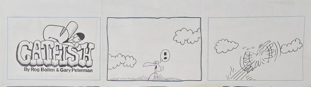 Rog Bollen - Gary Peterman - 1 Original Art - Catfish #1.0