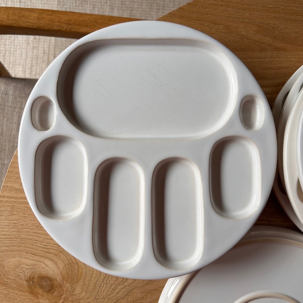 Table service (8) - Staub - Ceramic - Fondue plates #4.3