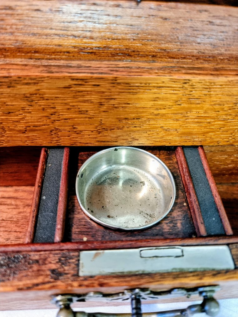 雕花的烟斗架 - 橡木, 黄铜, 金属 - 精炼的烟斗螺旋 #3.2