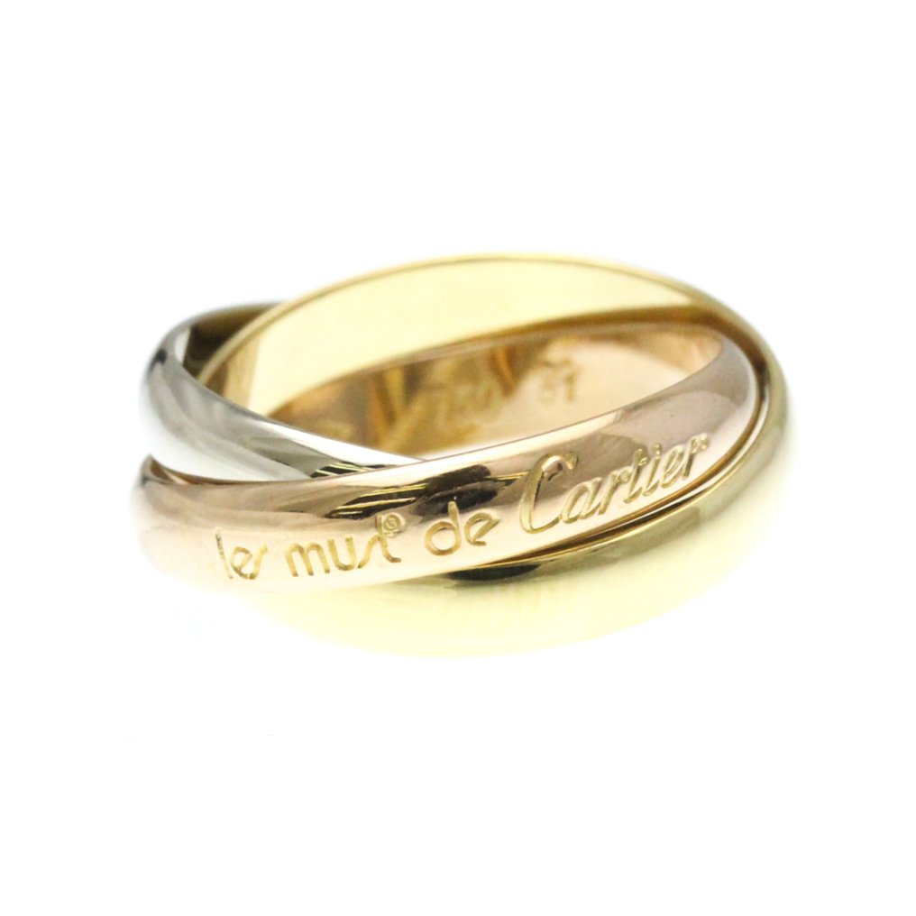 Cartier - Bague - 18 carats Or jaune, Or blanc, Or rose #1.0