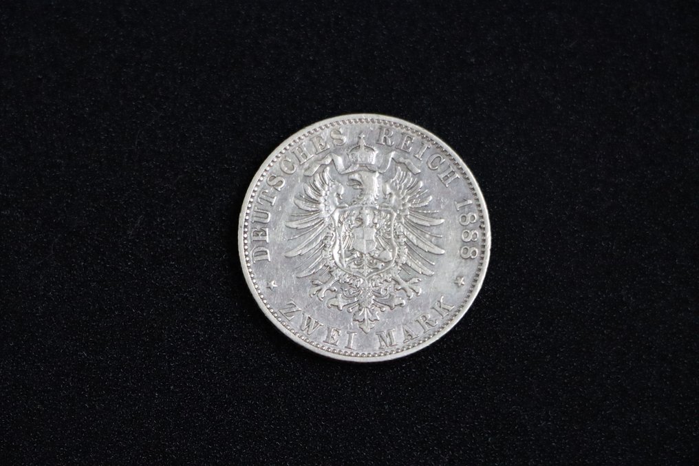 Németország. II. Wilhelm. 2 Mark 1888 #1.0