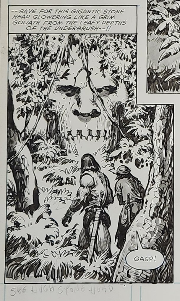 John Buscema et Ernie Chan - 1 Original page - Conan the Barbarian - Savage Sword Of Conan #72 page 22 Marvel Comics 1982 - 1982 #1.0