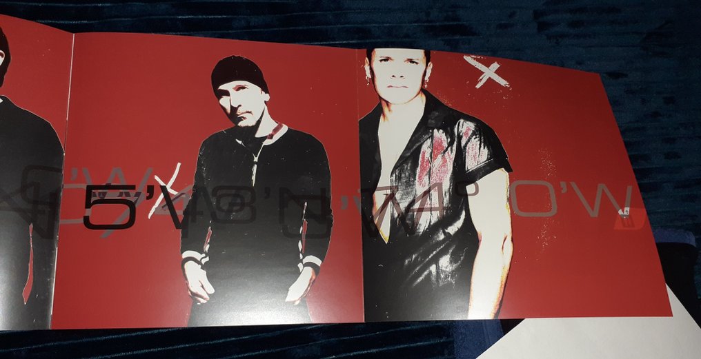U2 - Programme, Official Signed Elevation Tour - 2001 #3.2