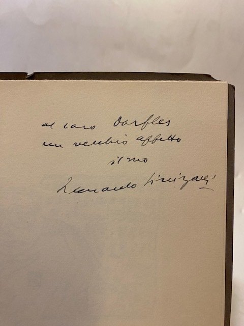 Signed; Sinisgalli Leonardo - La Musa decrepita [con dedica] - 1959 #1.0