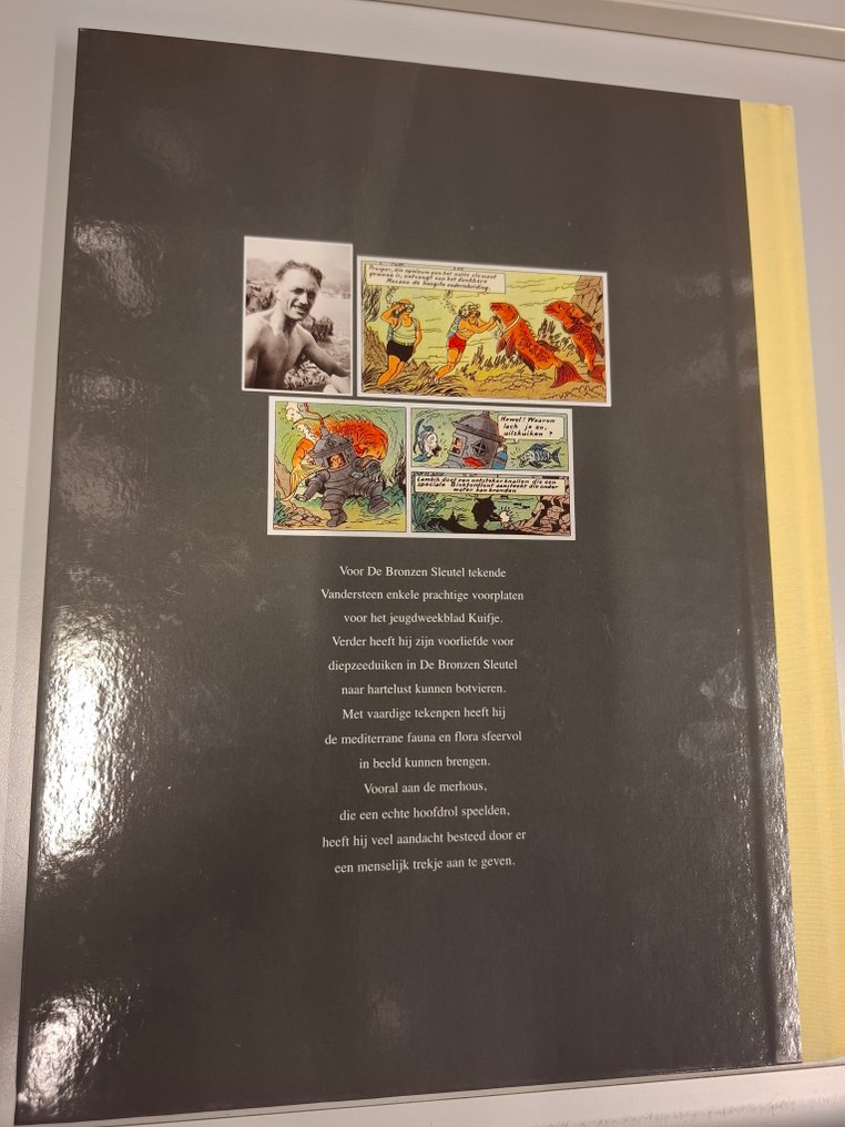 Suske en Wiske - De Bronzen Sleutel - Luxe HC met linnen rug + mini-album + prent - 3 Album - First edition/reprint - 2000 #4.3