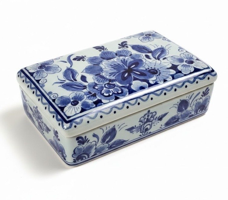 KLM - Kgl. Niederlande.Luftverk.Gesellschaft - Plateelfabriek Schoonhoven N.V. - Φέρετρο - Κεραμικό #1.0