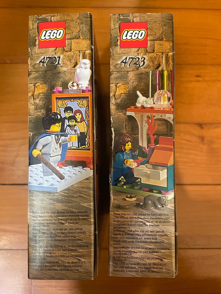 LEGO Set - Harry Potter - Hogwarts Classroom (4721) & Diagon Alley Shops (4723) #4.3