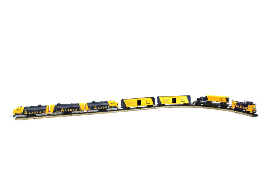 Märklin H0 - 3462/4857/4858 - 柴油火車 (3) - Alaska Railroad #3.2