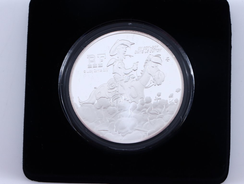 Γαλλία. 10 Euro 2021 "Lucky Luke 75 jaar" (χωρίς τιμή ασφαλείας) #3.2