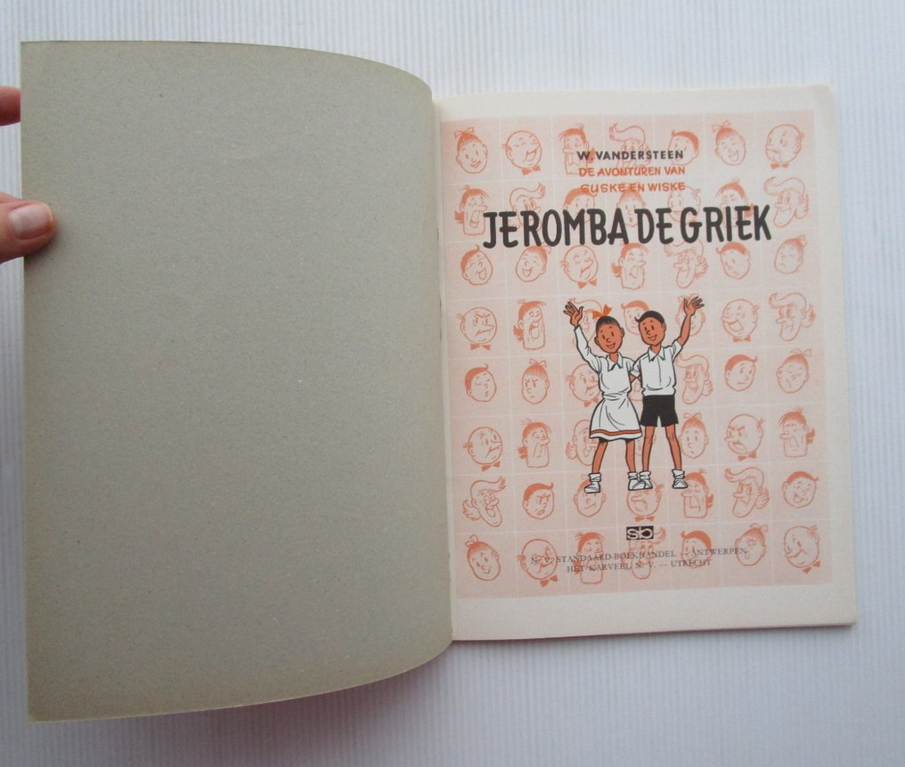 Suske en Wiske TG-63 - Jeromba de Griek - 1 Album - First edition - 1966 #3.2