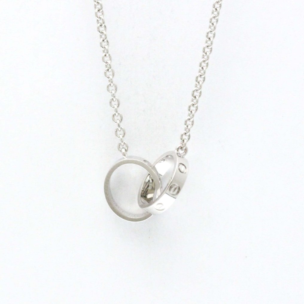 Cartier - 吊墜頸鏈 - 18 克拉 白金 #1.0