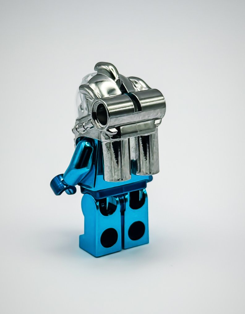 LEGO 小公仔 - DC Comics - Chrome Plated Mr Freeze Minifigure DC Comics Super Hero Official Customized Lego parts!! #1.0