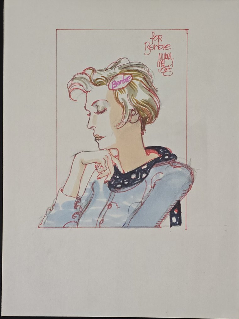 Mari, Nicola - 1 Original drawing - Barbie #1.0