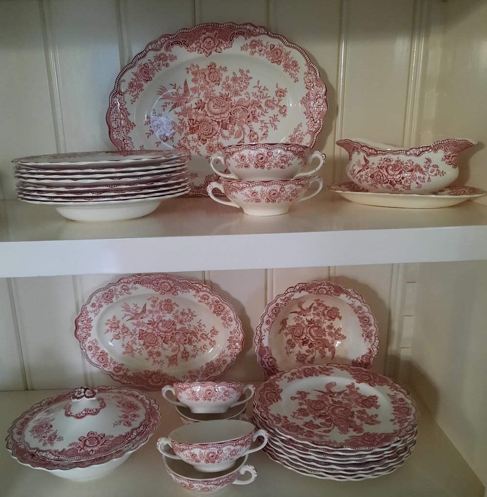 Crown-Ducal 'Bristol' English - Table service (27) - 'Ironstone' earthenware #1.0