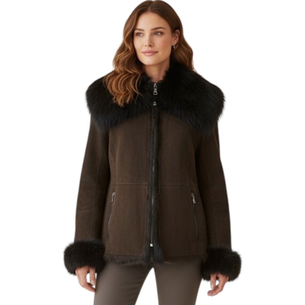 Other brand, Prada - Sheraling Jacket with Fox Fur - Manteau de fourrure #1.0