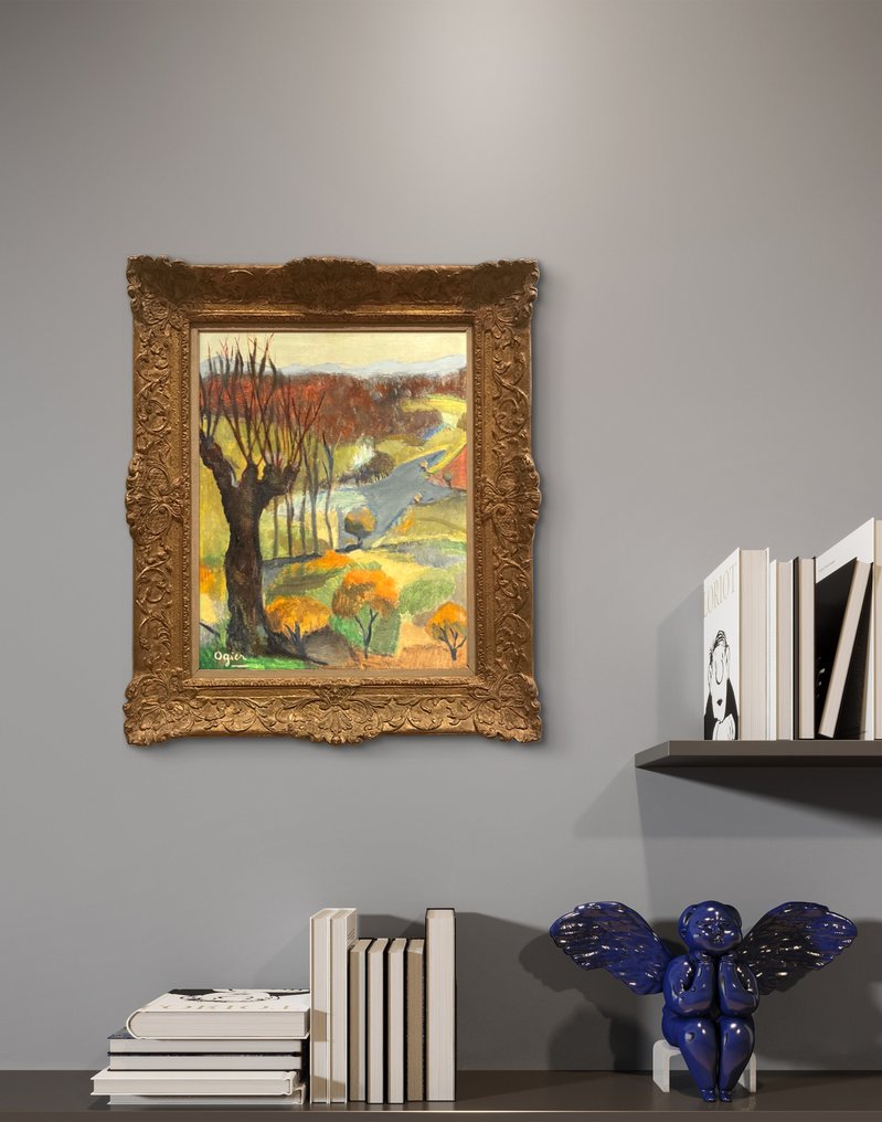 Marie Louise Ogier (1912-2003) - Paysage d’automne, vers 1950 #3.2