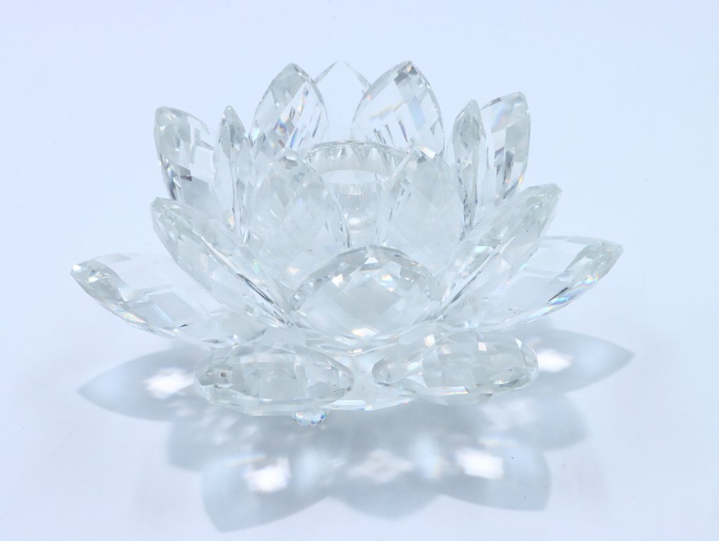 Figure - Swarovski Crystal - Kaarsenhouder Lelie (Unboxed) - Crystal #1.0