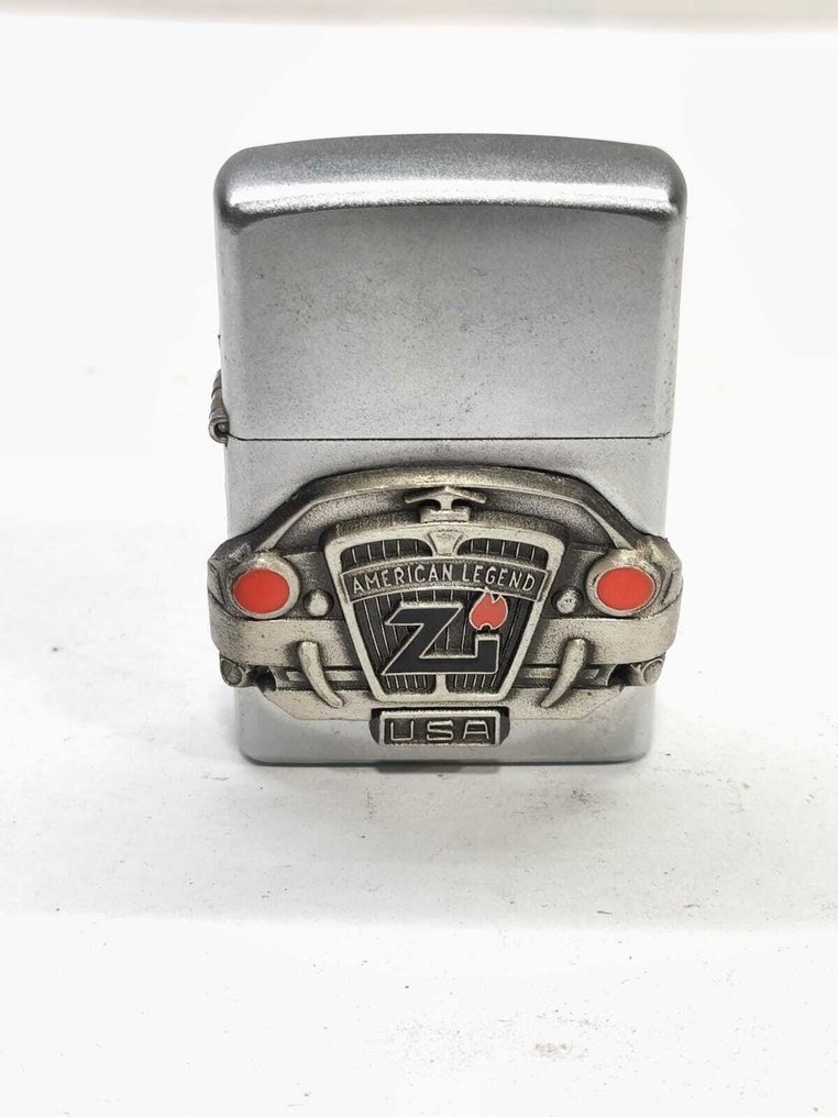 Zippo - American Legend - Sem preço de reserva - Isqueiro de bolso - Aço (aço inoxidável) #1.0