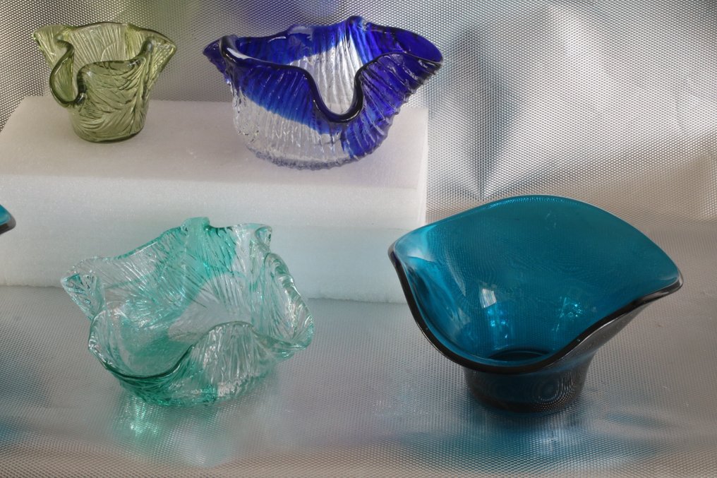 大淺盤 (5) - 玻璃 - 彩色玻璃碗 #2.1