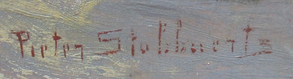 Pieter Stobbaerts ( 1865 - 1948 ) - Oud Brugge #2.1