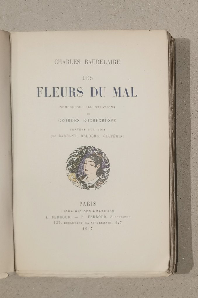 Baudelaire / Rochegrosse - Les fleurs du mal - 1917 #1.0