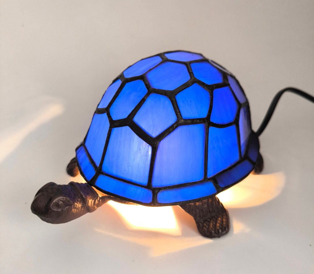 Table lamp - Bronze, Crystal - Tiffany Style #4.3