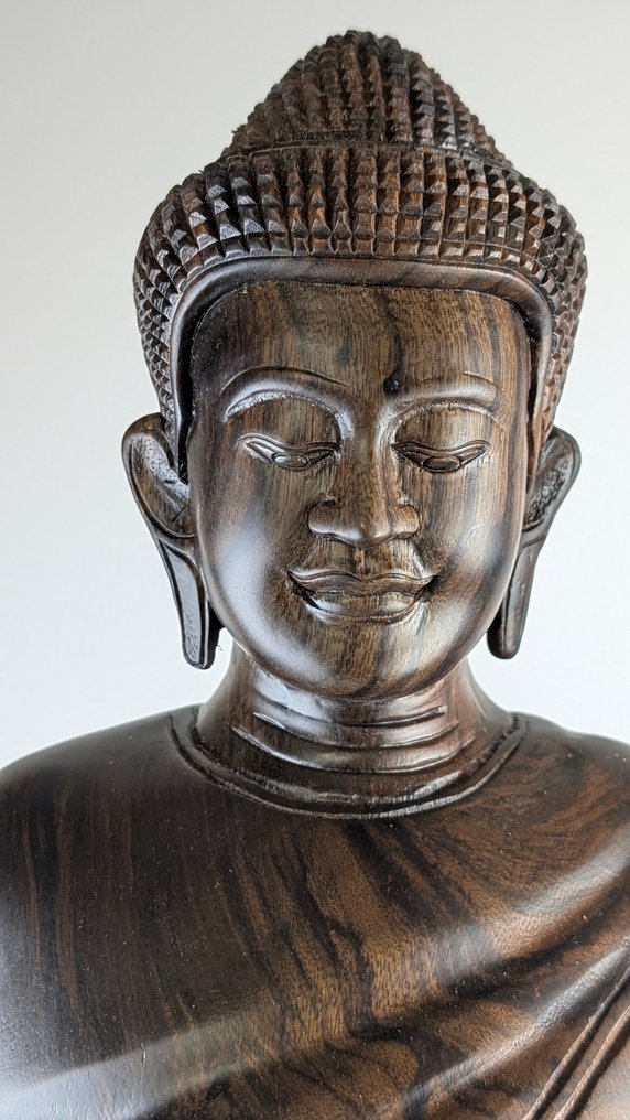 Groot beeld  Shakyamuni Boeddha ( 81cm ) - Statue - Cambodia #4.3