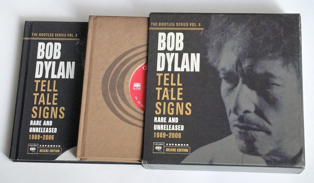 Bob Dylan - Tell Tale Signs: Rare and Unreleased 1989-2006 - Deluxe Expanded Edition with 3 x CDs - CD-boksi - 2008 #1.0