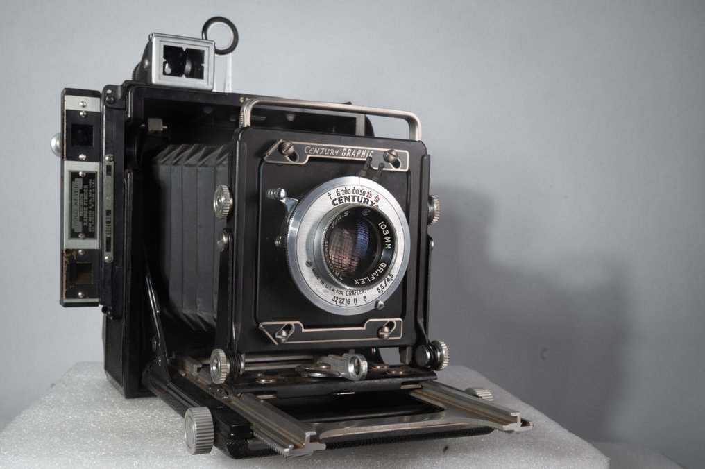 Graflex Century Graphic met Trioptar 4,5/103mm | Cameră analogică #1.0