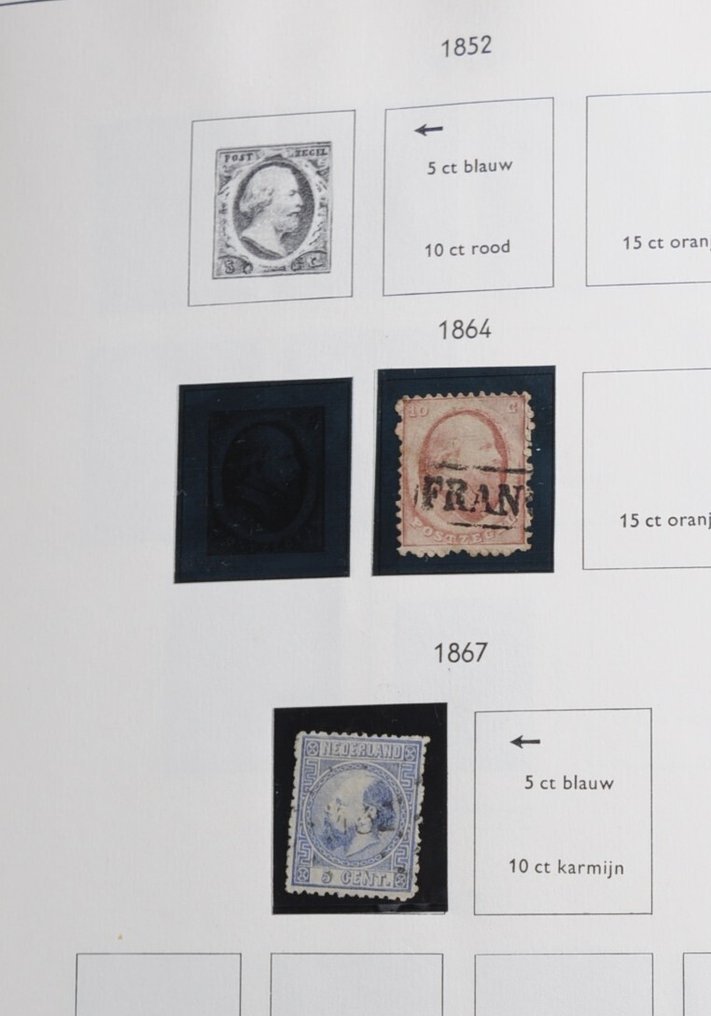 Olanda - Colecție într-un album Importa și în diverse cărți poștale, cu plicuri fără ștampilă și cantități #4.3