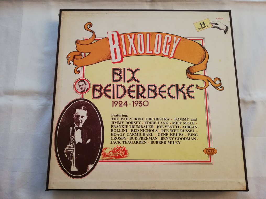Bix Beiderbecke - Bixology 1924-1930 ((14xLP Box) - Συλλογή LP - 1981 #1.0
