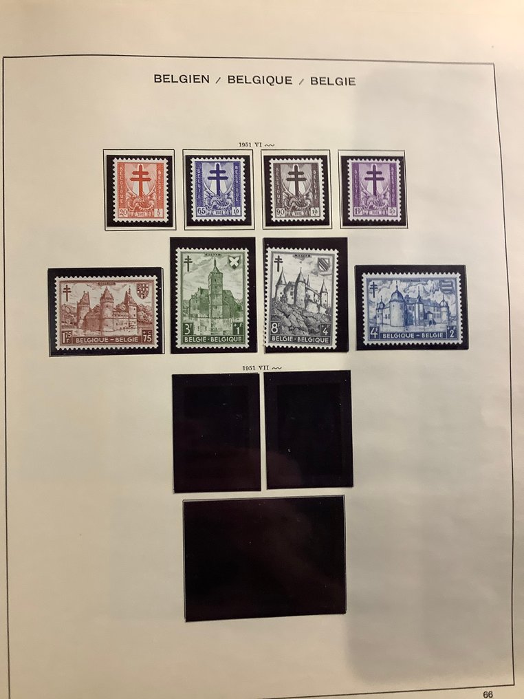 比利時 1938/1969 - 剩余收藏在1938年至1969年之间 #3.2
