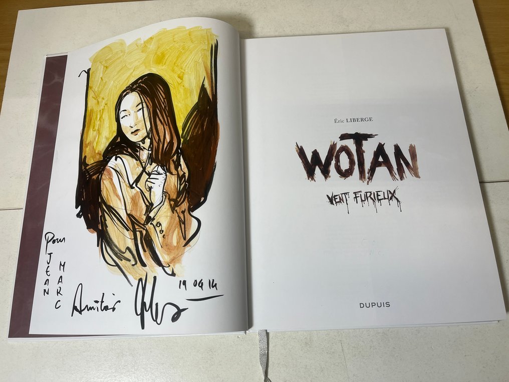 Wotan - Intégrale + dédicace - C - 1 Album - Ensipainos - 2014 #1.0