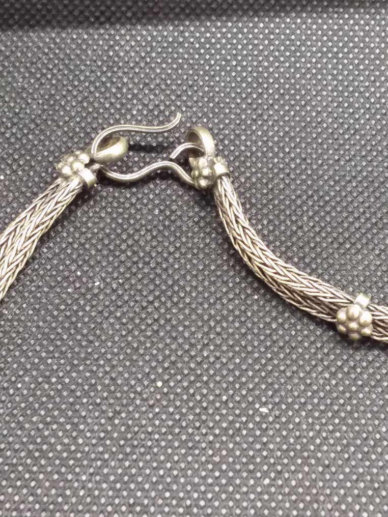 银 - 贴颈项链 #4.3