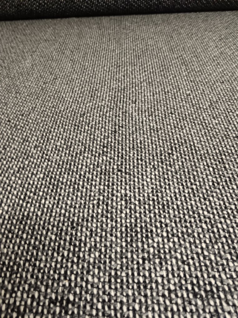 Basket weave pure wool 100%, size 5.90x1.60 m - Textile - 590 cm - 160 cm - Basket weave pure wool #3.2