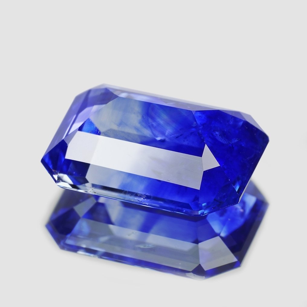 1 pcs Kék Zafír - 3.91 ct - Nemzetközi Színes Drágakő Szövetség (ICA GemLab) #4.3