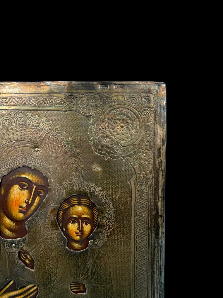 标志 - 上帝之母赫得戈利亚 - 木, 金属 #4.3