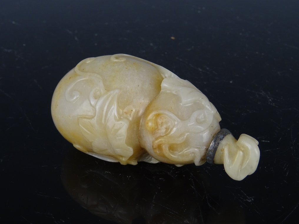 鼻烟壶 - 玉 - 清朝 1644-1911 #1.0