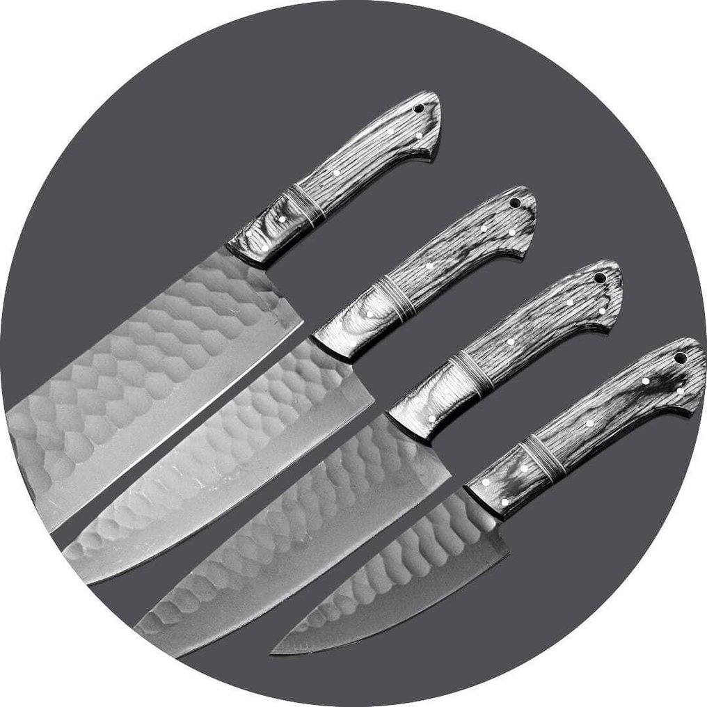 Μαχαίρι κουζίνας - Ξύλο Pakka, χειροποίητο διπλωμένο ατσάλι με επίστρωση σε σκόνη. - Ιαπωνία #2.1