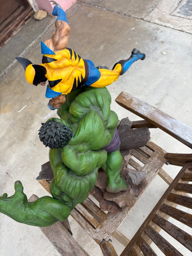 sideshow - Figuriini - Statuette sideshow Hulk Vs Wolverine (2672) - Hartsi #3.2
