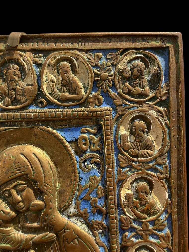 Icon - Mother of God of Feodor - Bronze #2.1