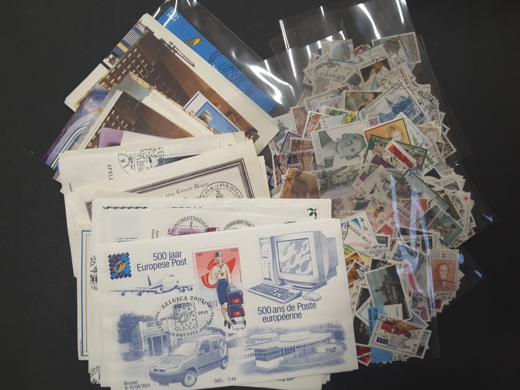 Belgio - Composizione Belgio timbrato #1.0