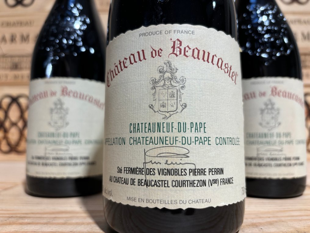1998 Château Beaucastel - Châteauneuf-du-Pape - 3 Bottle (0.75L) #2.1