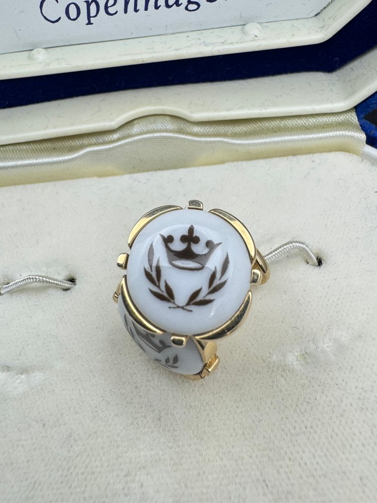 Porcelán, Fém - Mandzsetta - Royal Copenhagen Limited #3.2