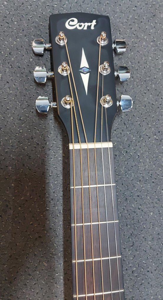 Cort - Earth 70 Black Satin - - Akustisk gitarr #2.1