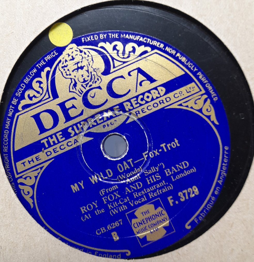 Moonlight Serenade, Summertime, Tip-Toe Through the Tulips - 20 x Vintage Film & Musical - 78 RPM shellac record - 1930 #3.2